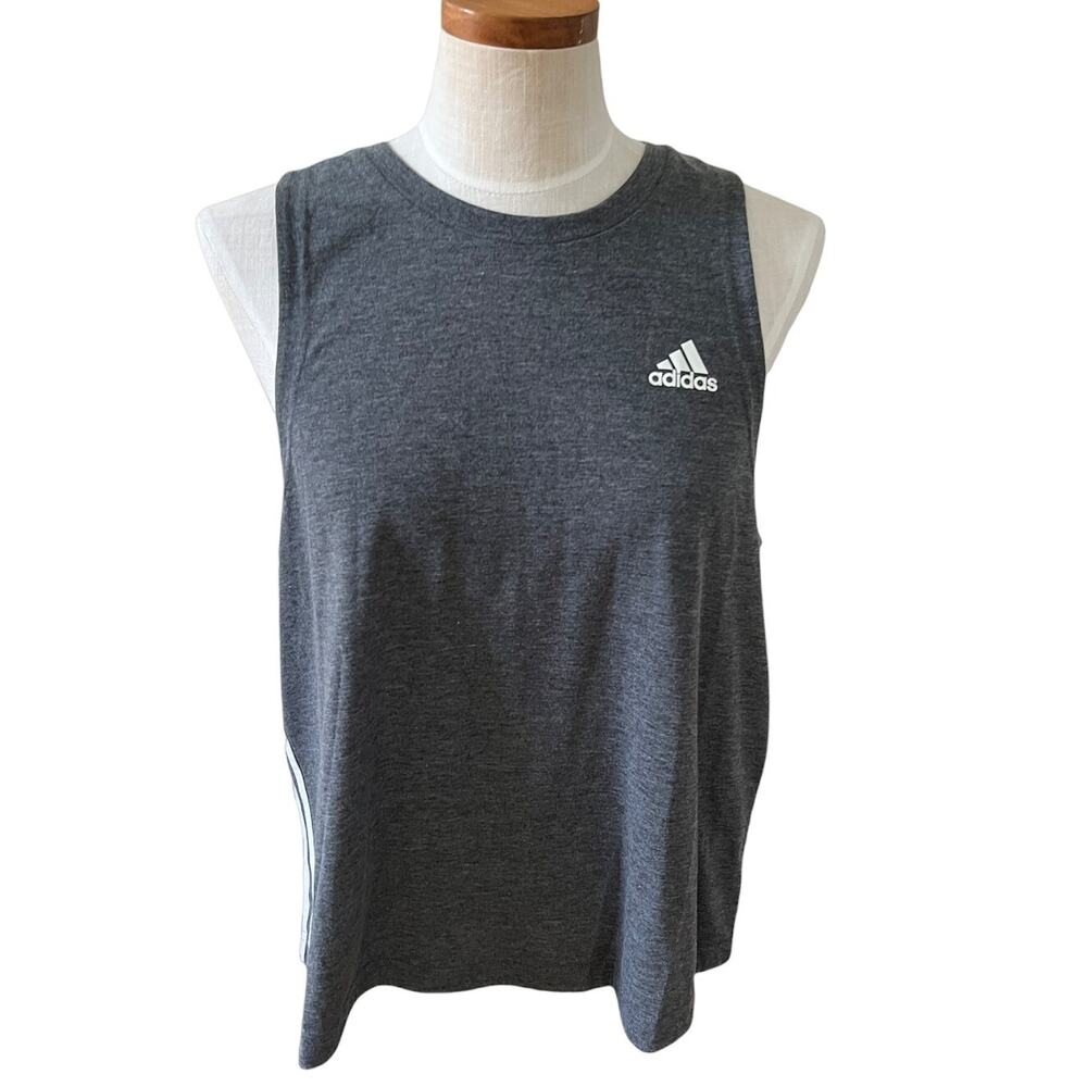 Adidas Workout Tank Top Gray XL